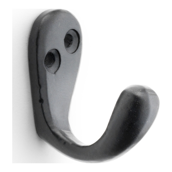 AW774BL • Black • Alexander & Wilks Victorian Single Robe Hook